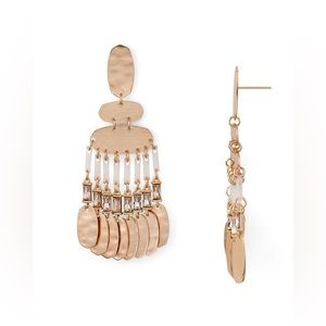 Kendra Scott Oster Statement Earrings Rose Gold